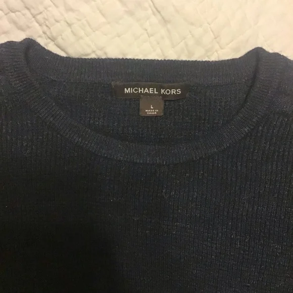𝅺Michael Kors dark blue sweater - Picture 4 of 4